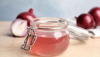 عصير البصل مع العسل