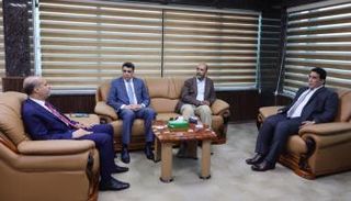 المجلس الرئاسي الليبي خلال لقاء رئيس ديوان المحاسبة