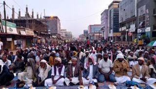 جانب من الإفطارات الجماعية في إثيوبيا