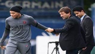 كيليان مبابي مع ليوناردو