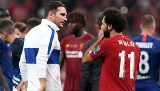 محمد صلاح وفرانك لامبارد