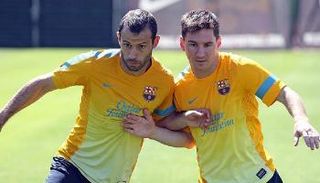 ليونيل ميسي وخافيير ماسكيرانو