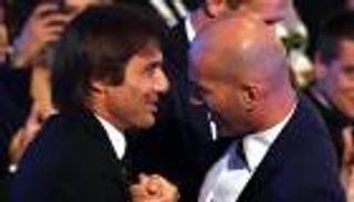 زيدان وباريس سان جيرمان.. كونتي "الصديق" يقطع الطريق