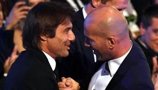 زين الدين زيدان وأنطونيو كونتي