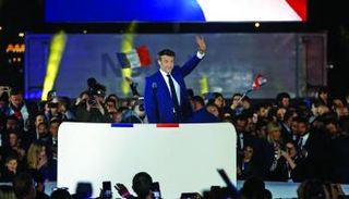 الرئيس الفرنسي إيمانويل ماكرون