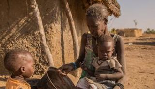 الجوع في أفريقيا
