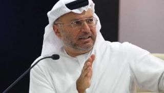 الدكتور أنور قرقاش المستشار الدبلوماسي لرئيس دولة الإمارات
