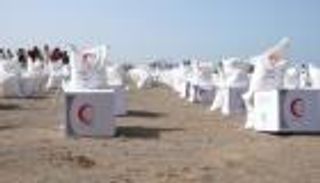 مساعدات إماراتية جديدة تغيث النازحين في المناطق اليمنية المحررة