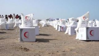 مساعدات الهلال الأحمر الإماراتي