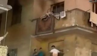 مشهد من مقطع الفيديو