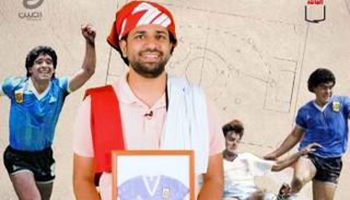 برنامج الفانلة - مارادونا أبو فانلة نايلون