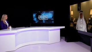 جانب من المقابلة مع الأمير تركي الفيصل