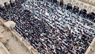صلاة عيد الفطر 2022 في الجامع الأزهر بمصر