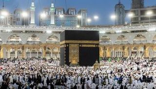 صلاة عيد الفطر في المسجد الحرام 2022