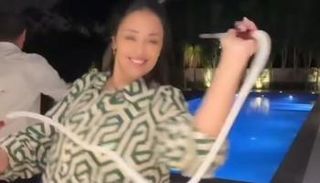 لقطة من فيديو رقص الفنانة داليا البحيري