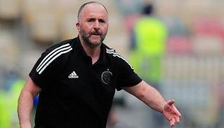 جمال بلماضي مدرب منتخب الجزائر