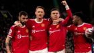 فيديو أهداف مباراة مانشستر يونايتد وبرينتفورد في الدوري الإنجليزي