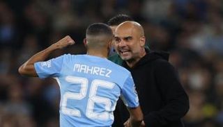 بيب جوارديولا ورياض محرز