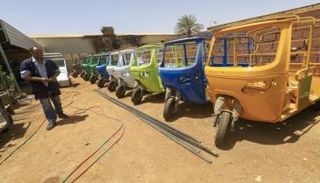 توك توك كهربائي في السودان