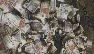 النقود المحروقة