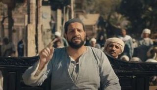 أحمد أمين في مشهد من المسلسل