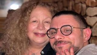 سمية الألفي ونجلها أحمد الفيشاوي