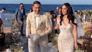 زفاف محمد فراج وبسنت شوقي