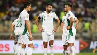 لاعبو منتخب الجزائر