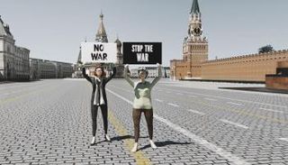 أول شخصين سجلا مشاركتهما في المظاهرة الافتراضية