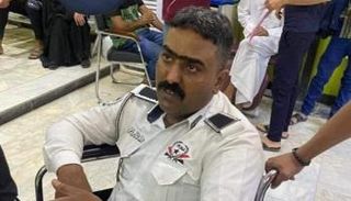 رجل المرور العراقي رضا فاضل عباس