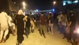 جانب من الاحتجاجات في خوزستان