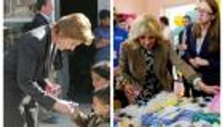 زيارة جيل بايدن "عالية المخاطر" لأوكرانيا تعيد لورا بوش للأذهان