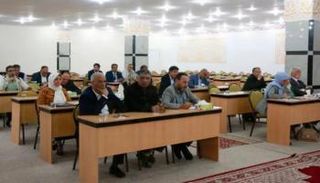 أعضاء مجلس النواب الليبي خلال جلسة اليوم