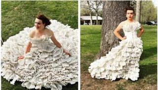 المراهقة هايلي سكوتش بفستان هاري بوتر في حفل تخرجها من المرحلة الثانوية