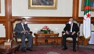 استقبال الرئيس الجزائري لرئيس حزب جبهة المستقبل