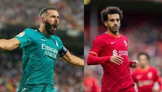 محمد صلاح وكريم بنزيما