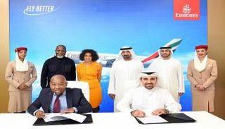 طيران الإمارات- جنوب أفريقيا