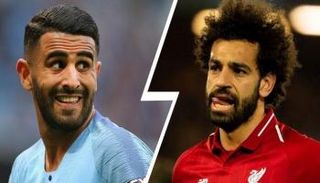 رياض محرز ومحمد صلاح