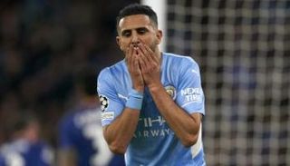 رياض محرز لاعب مانشستر سيتي الإنجليزي
