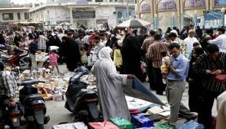 إحدى الأسواق العراقية العامة