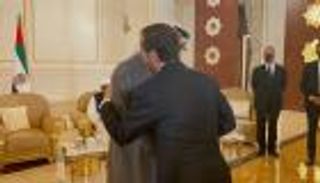 الرئيس الإسرائيلي بالإمارات للعزاء في رحيل الشيخ خليفة بن زايد