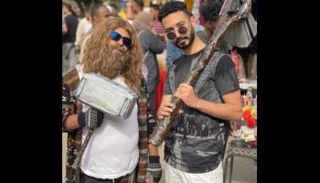 جانب من الفعالية الطلابية المثيرة للجدل