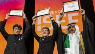 تكريم الفائزين في معرض آيسف 2022