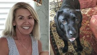 السيدة نوبي وكلبها البطل ماكس