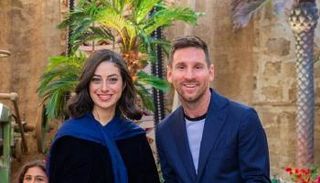 ميسي وفرح جفري