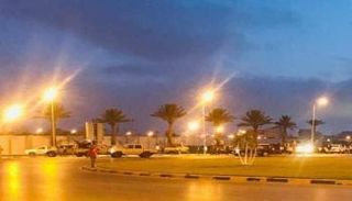 جانب من احتشاد المليشيات بطرابلس
