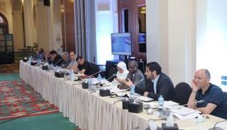 جانب من اجتماعات الأطراف الليبية بالقاهرة 