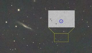 الصورة التي نشرها مركز الفلك الدولي