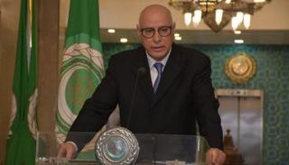 السفير أحمد رشيد خطابي الأمين العام المساعد رئيس بعثة جامعة الدول العربية 