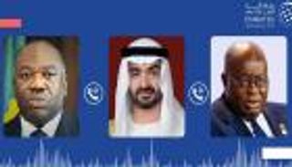 رئيسا غانا والجابون يهنئان محمد بن زايد بانتخابه رئيسا للإمارات